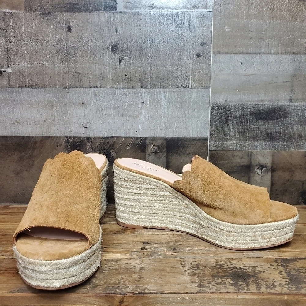 New Kate Spade Toby Espadrille Wedge Sandal